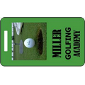 Custom Luggage & Sport Bag Tag - 1-3/4" x 3-1/2"